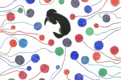 Dusty and Balls of Thread